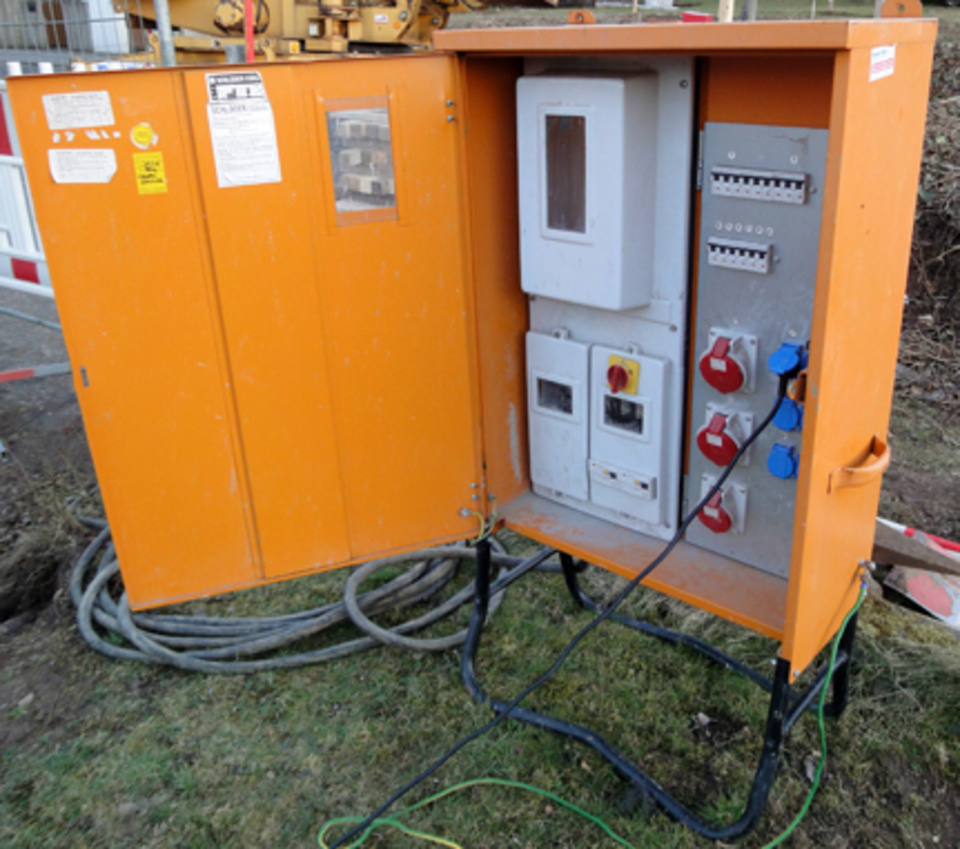 Baustromkasten bei Elektro Königbauer e.K. in Ergoldsbach